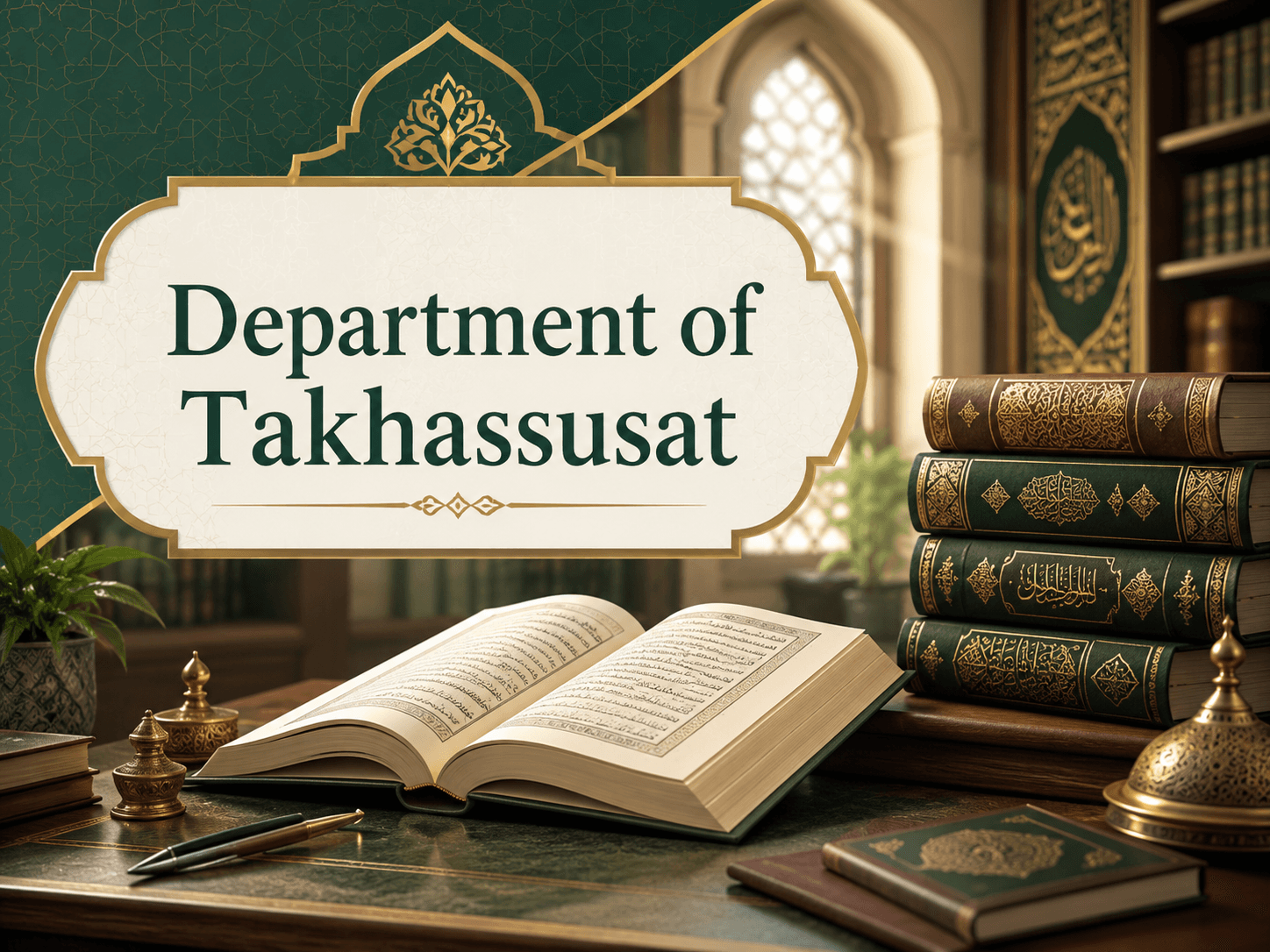 Department of Takhassusat